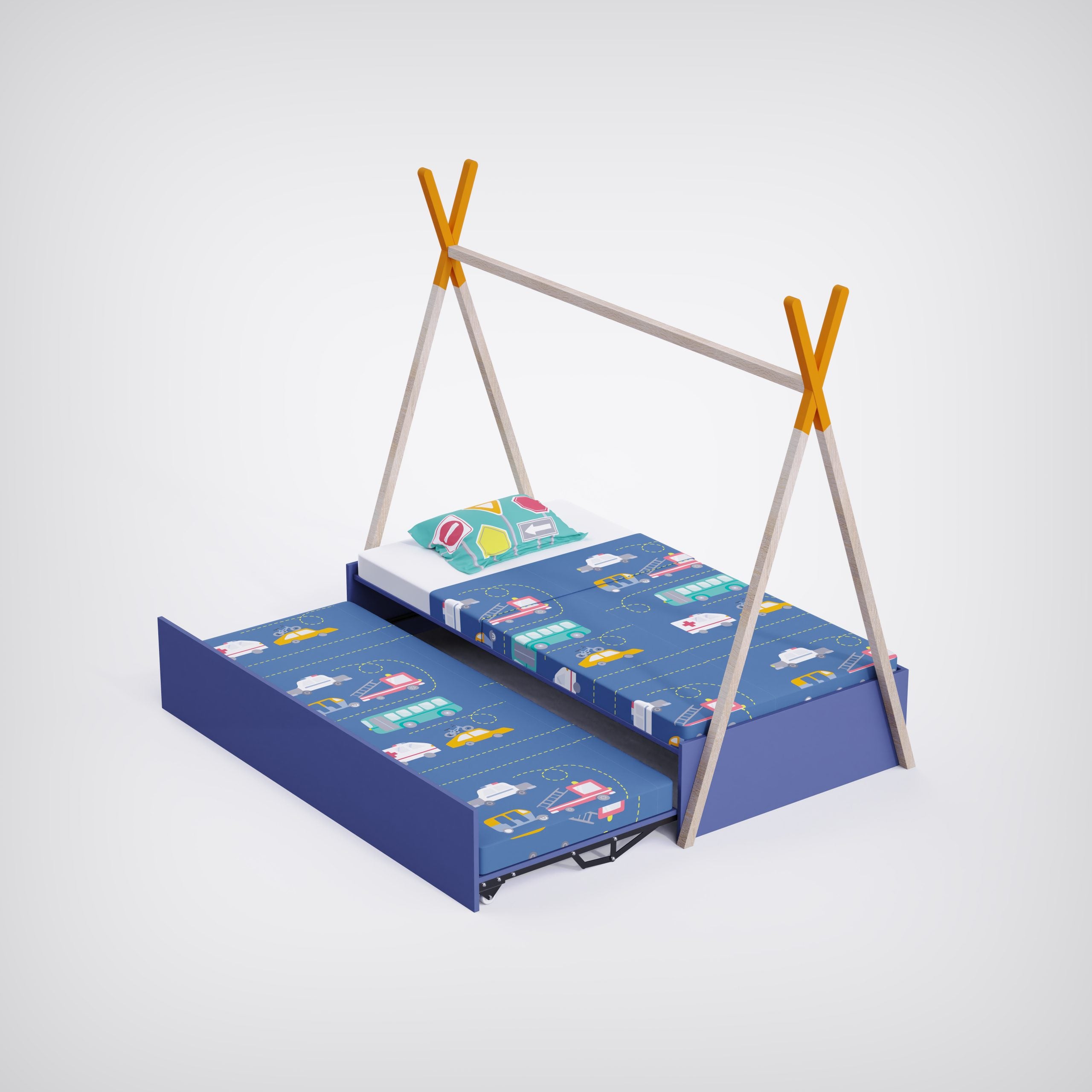 Camping Out Trundle Bed