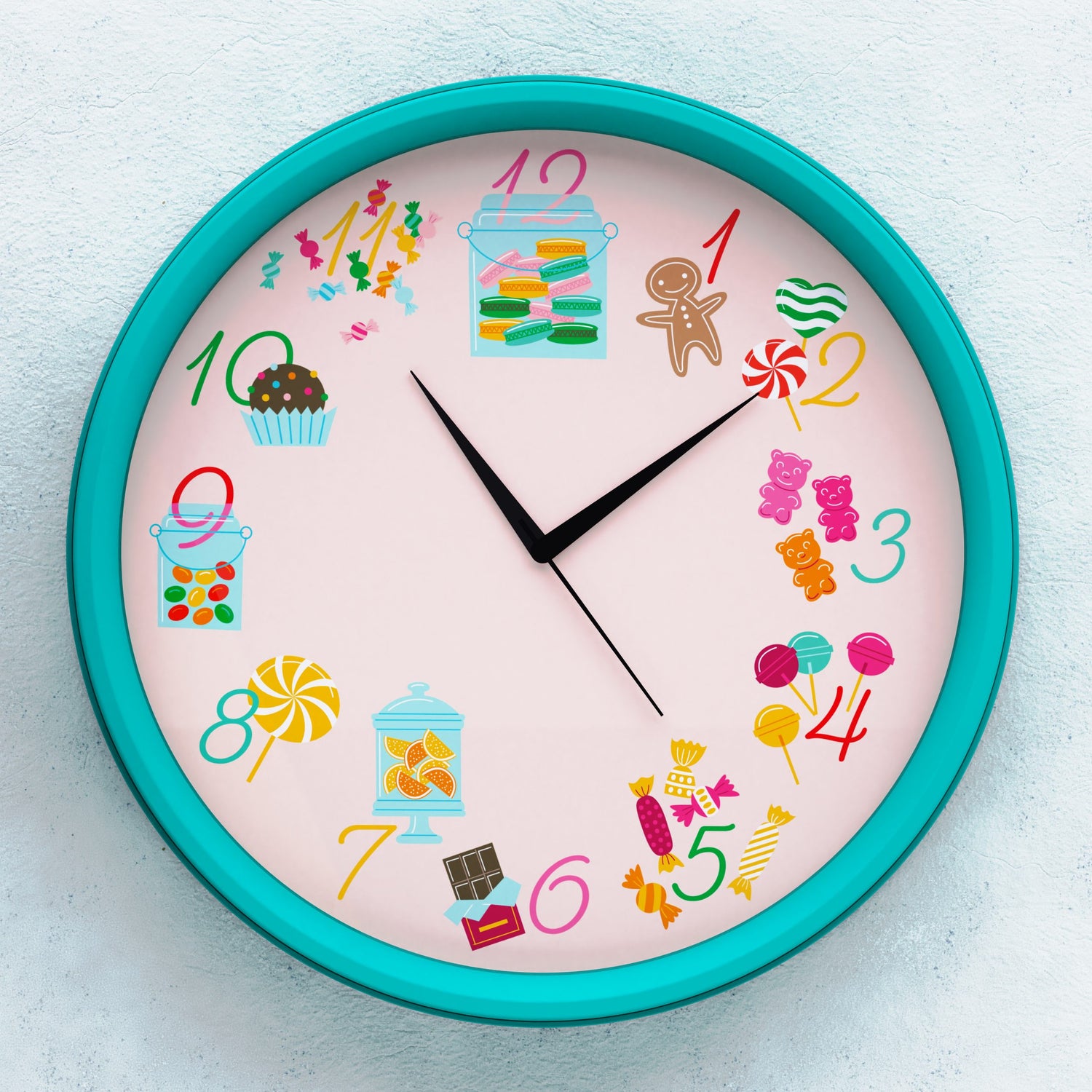 Candies Wall Clock