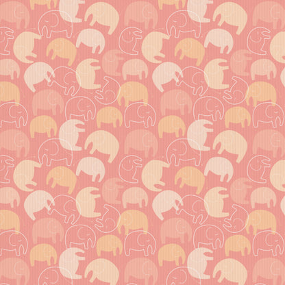 Coral Elephants Wallpaper