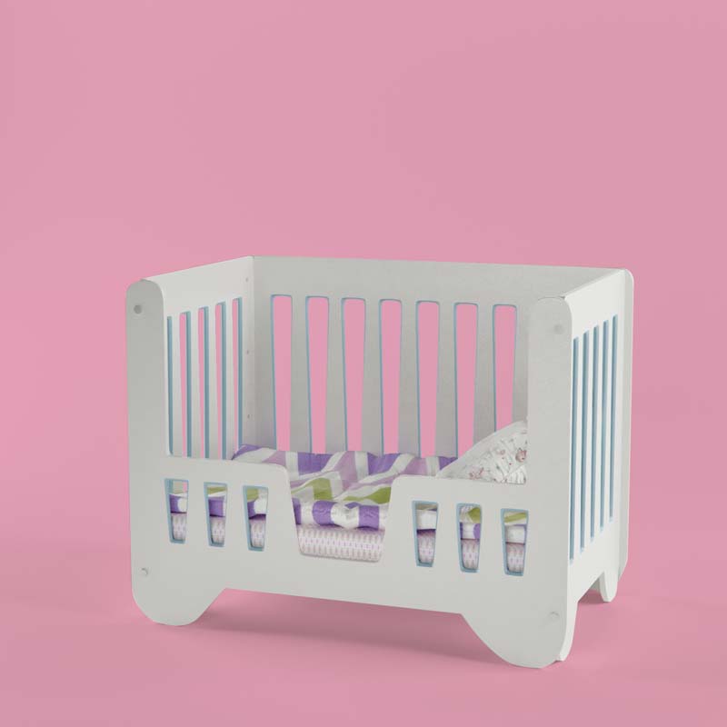 Joy Crib with/without Daybed Railing