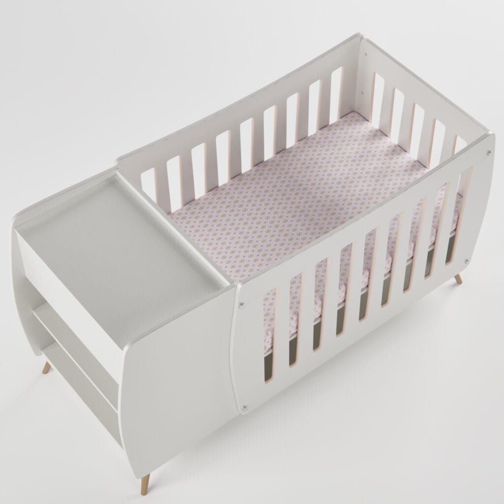 PeaPod Crib with/without Daybed Railing