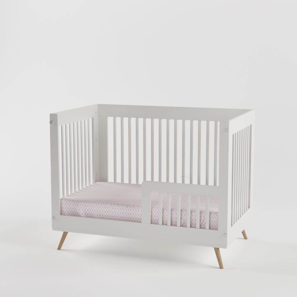 Canary Crib with Daybed Railing