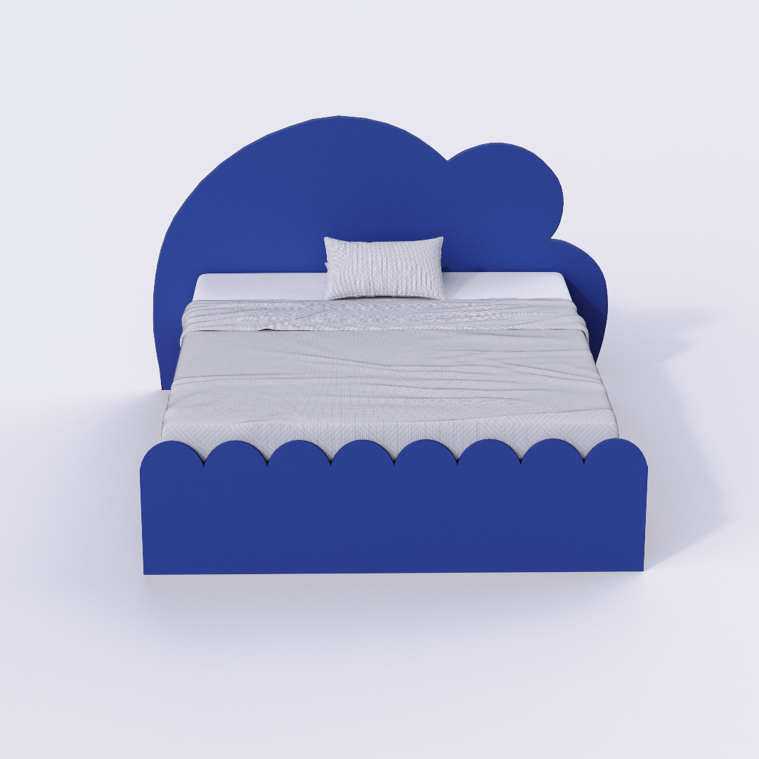 Cloud Tails Double Bed