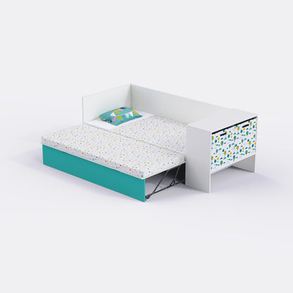 Corner Office Trundle Bed