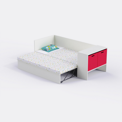 Corner Office Trundle Bed