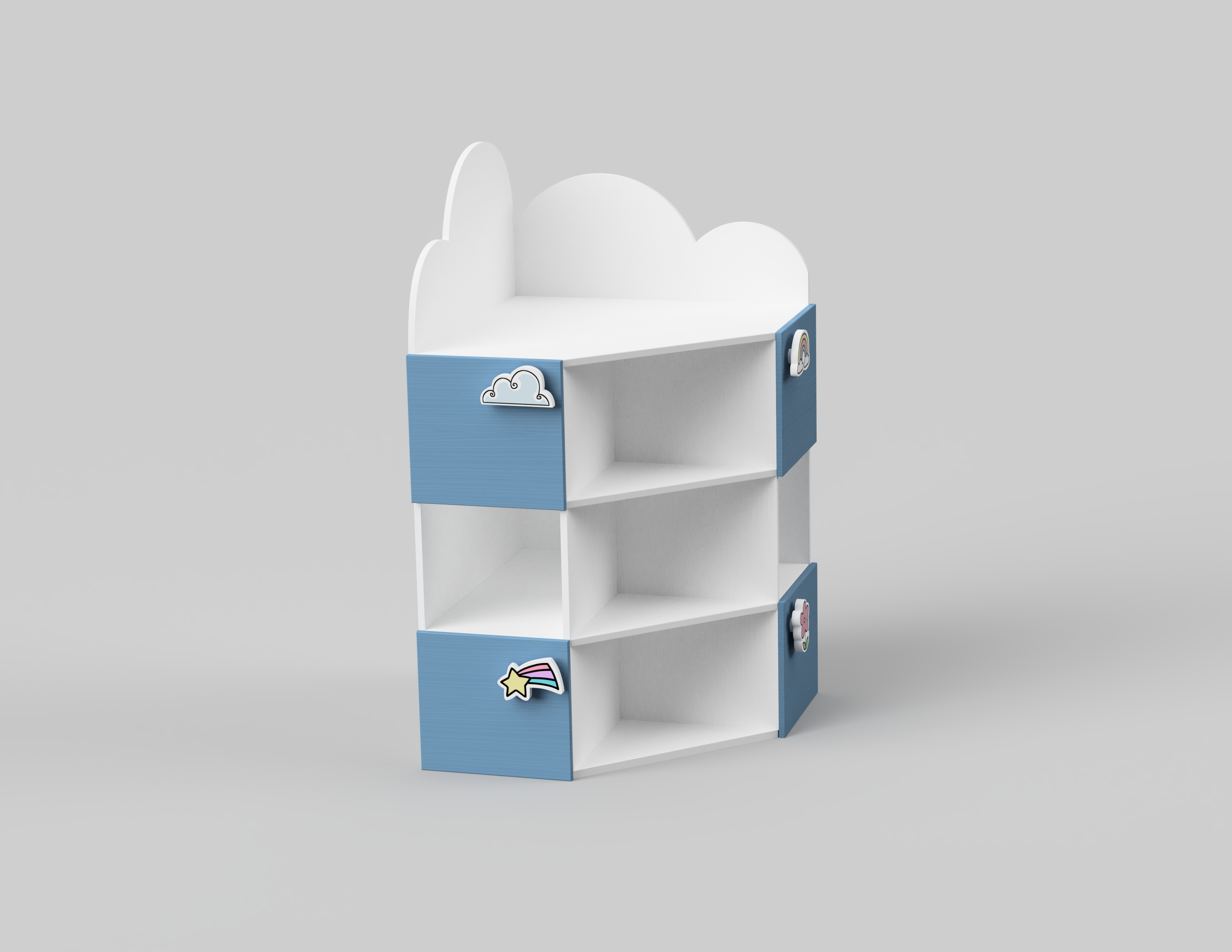Cloudy Night Corner Storage