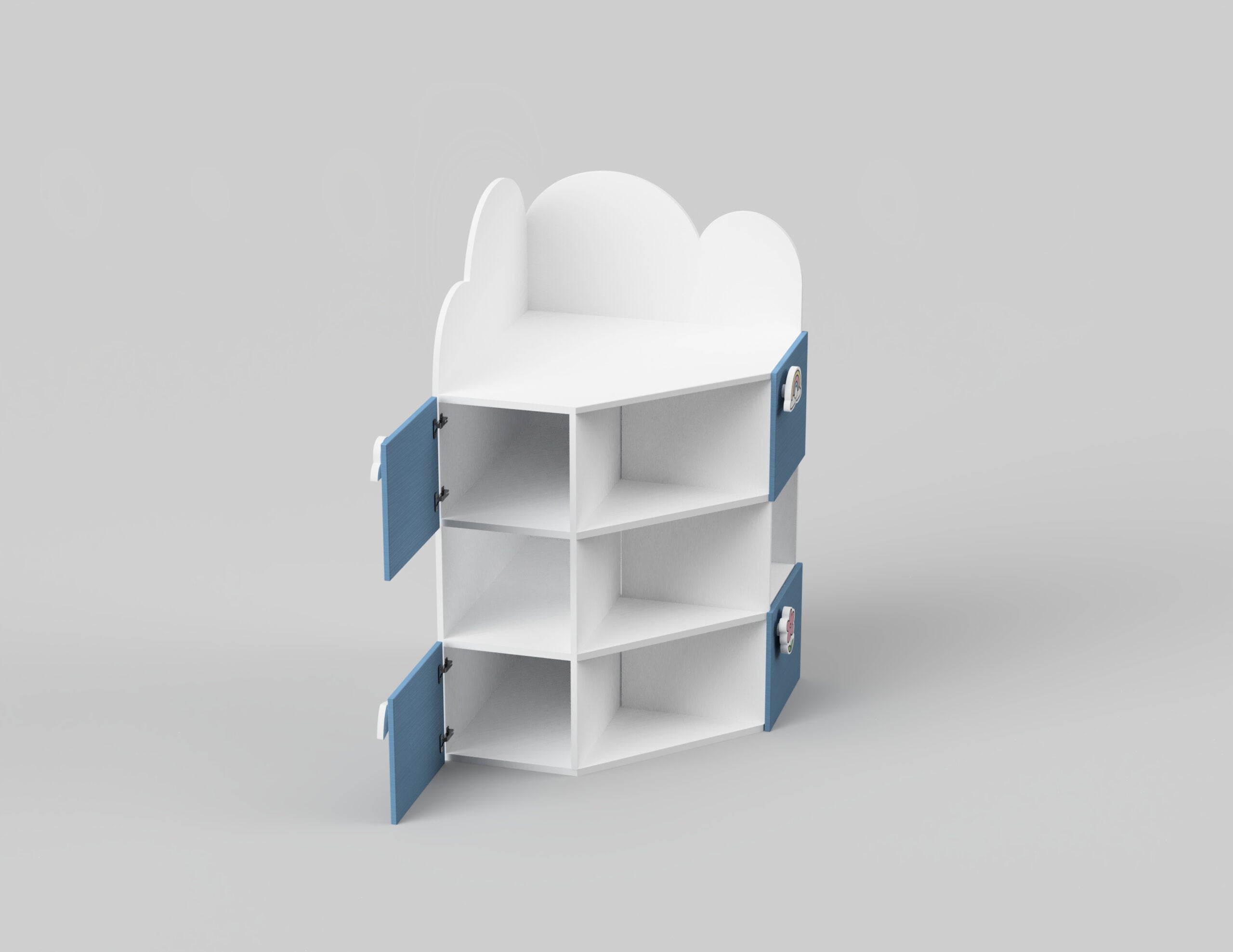 Cloudy Night Corner Storage