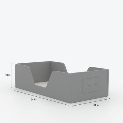 Dreamy Doodle Toddler Bed (DIY Installation)