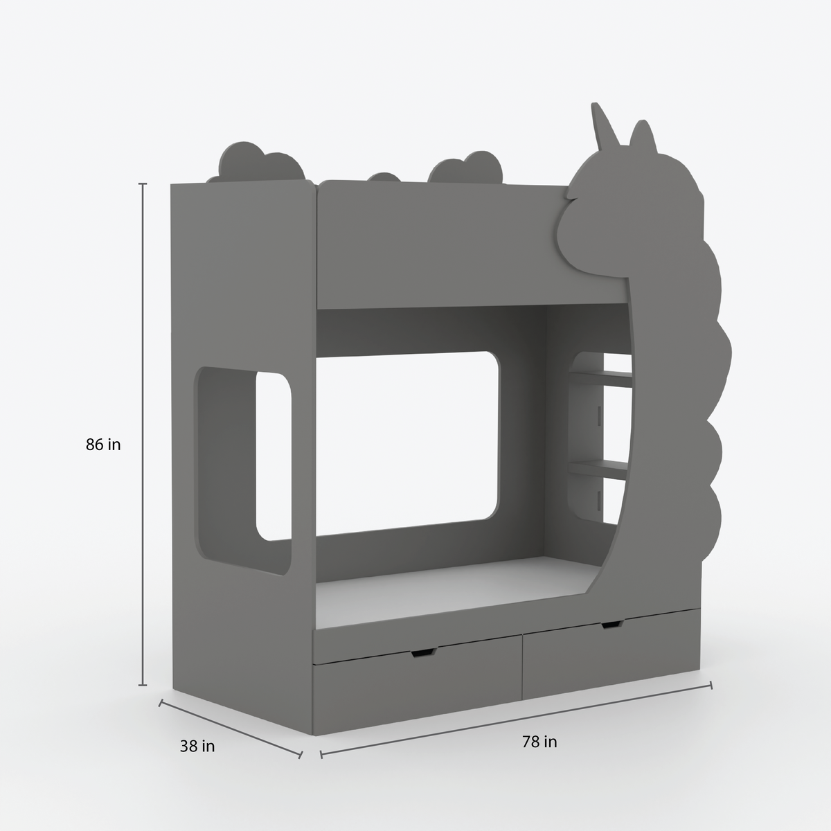 Uniocorn Bunk bed
