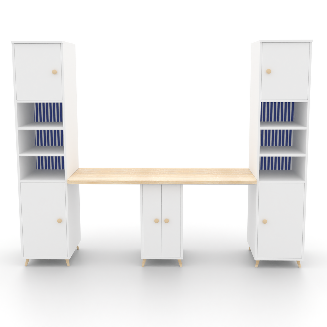 Dynamo 2 Seater Study Table