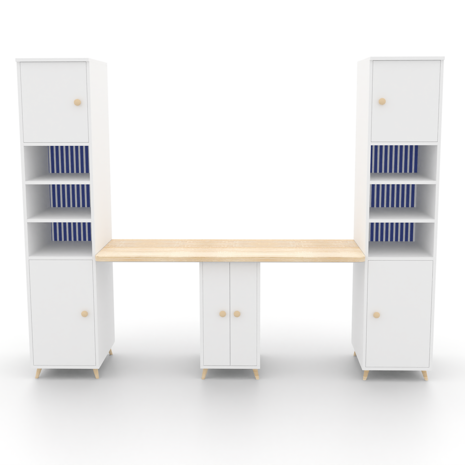 Dynamo 2 Seater Study Table