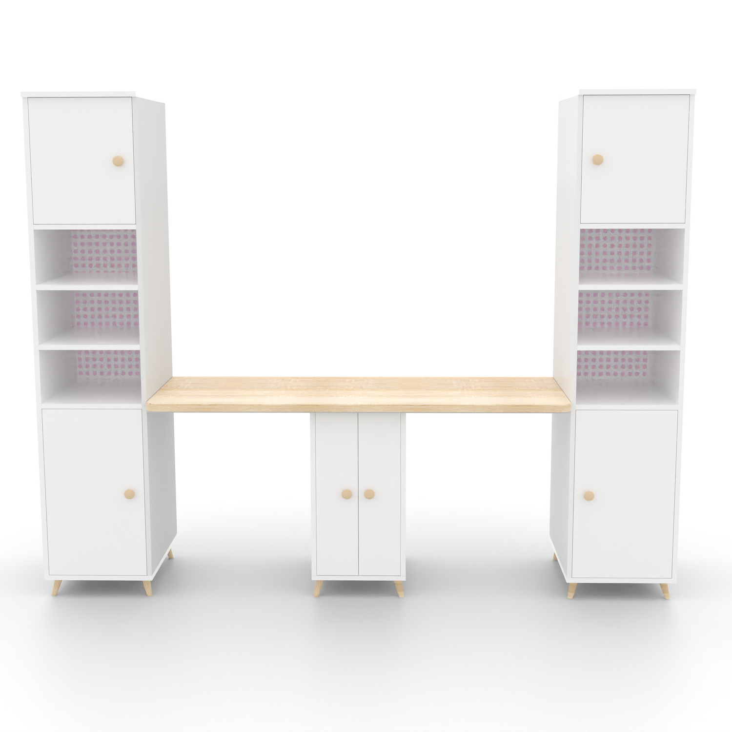 Dynamo 2 Seater Study Table