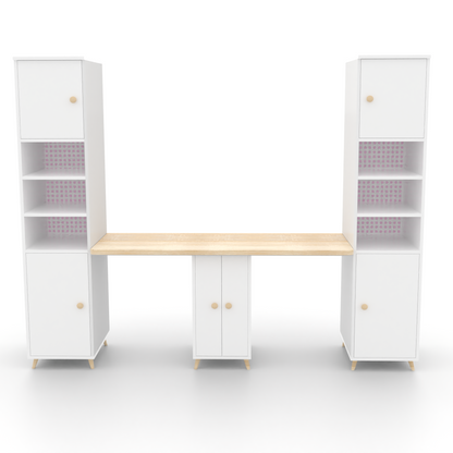 Dynamo 2 Seater Study Table