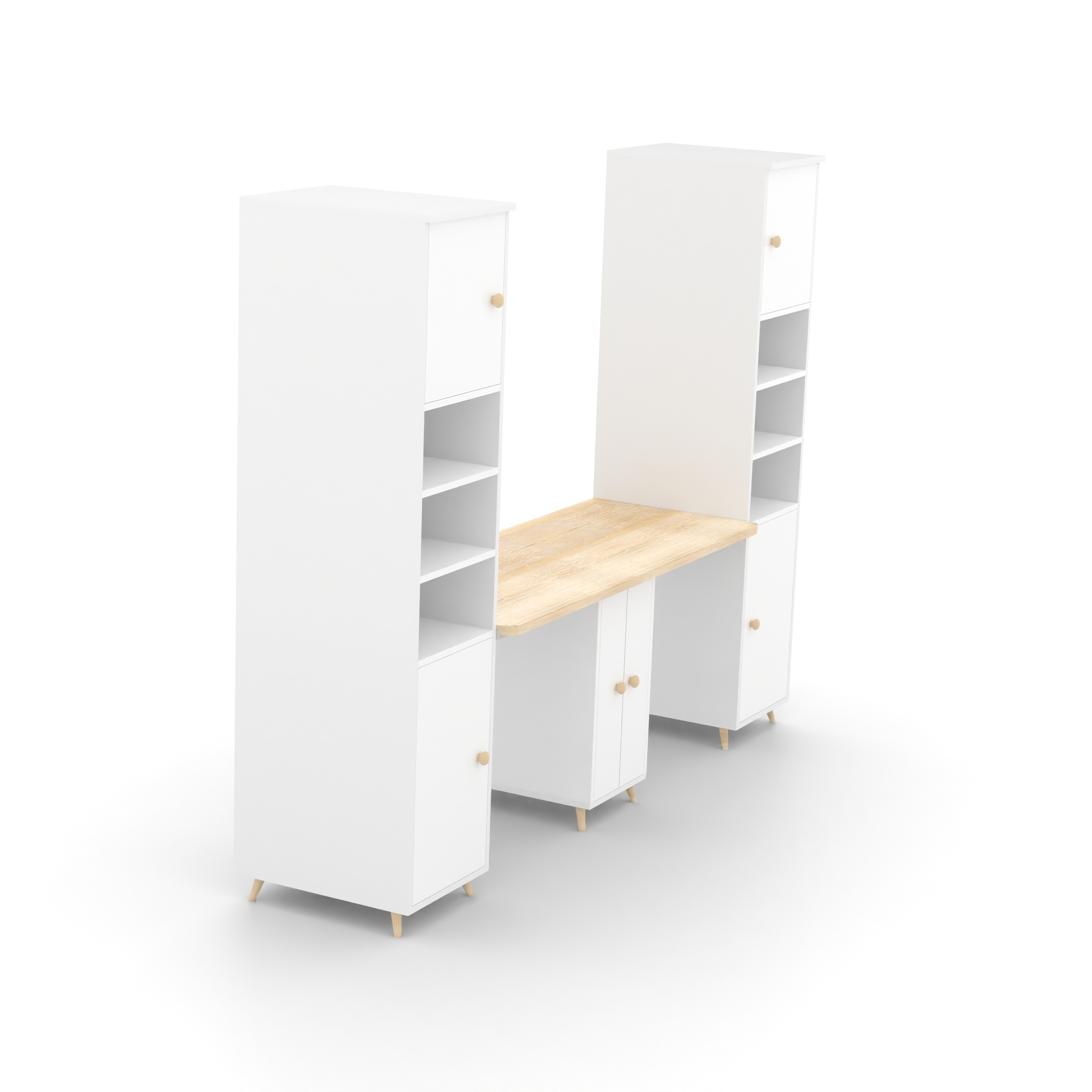 Dynamo 2 Seater Study Table