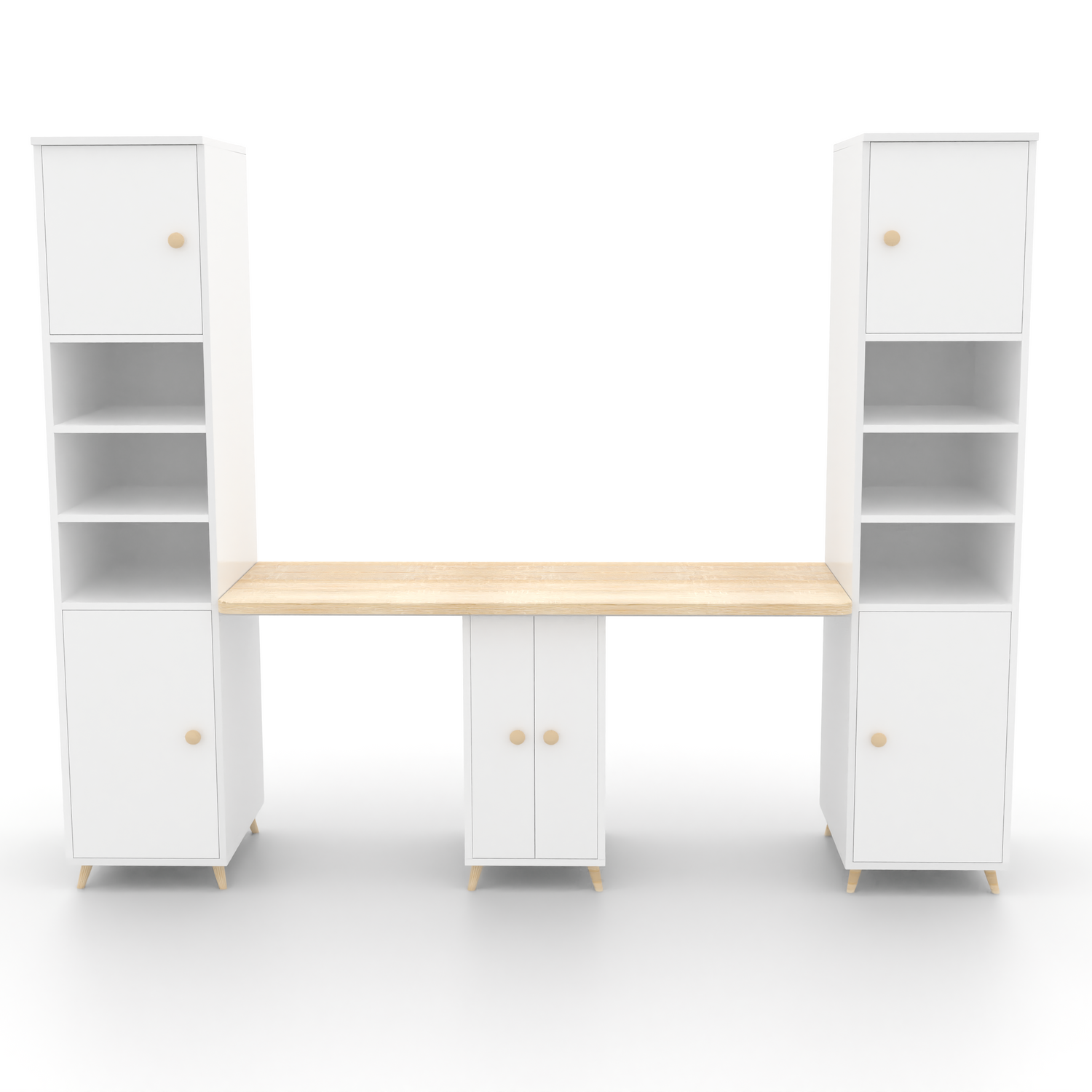 Dynamo 2 Seater Study Table