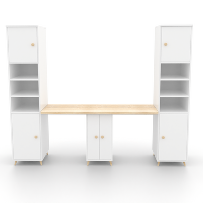 Dynamo 2 Seater Study Table