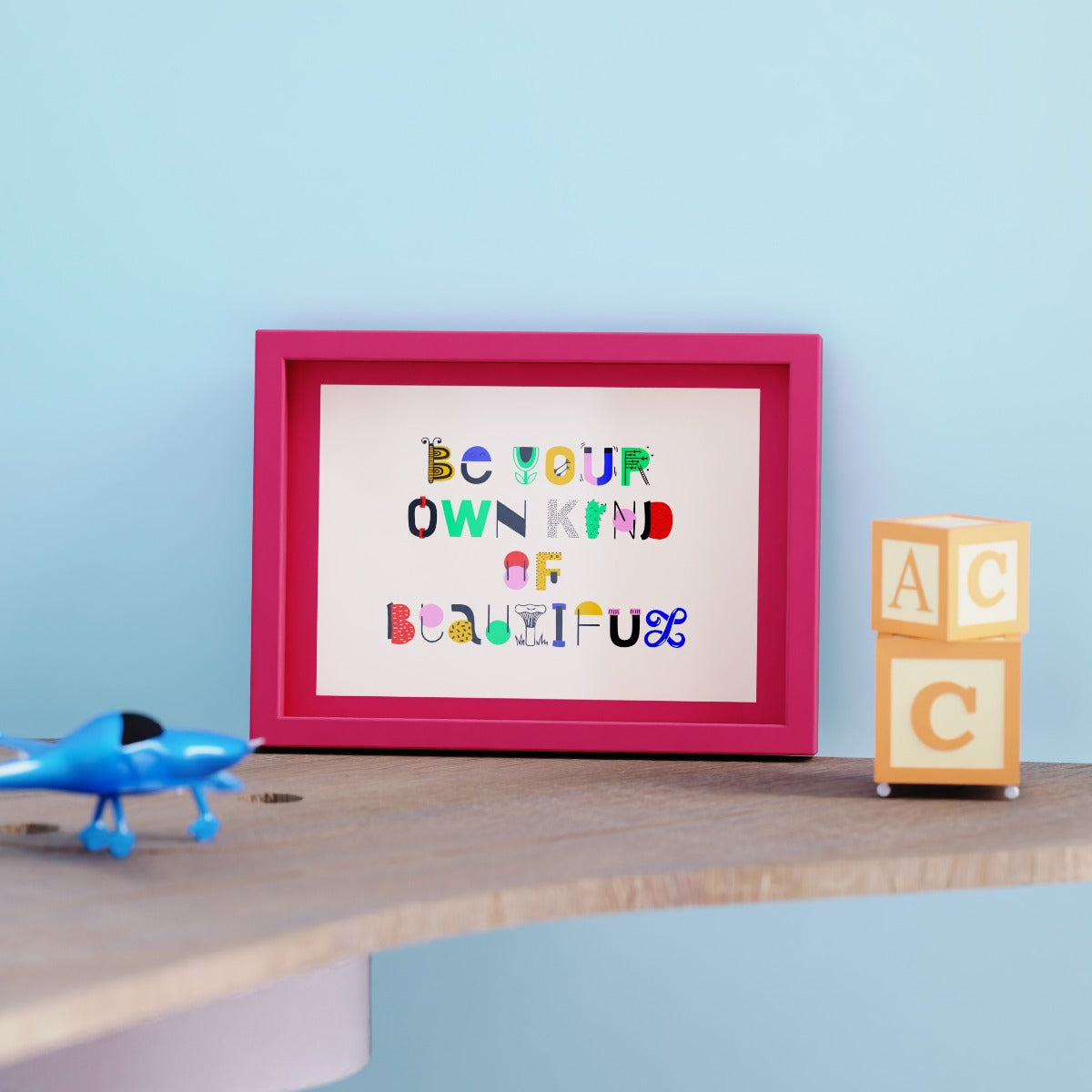 Be Your Own Wall Print