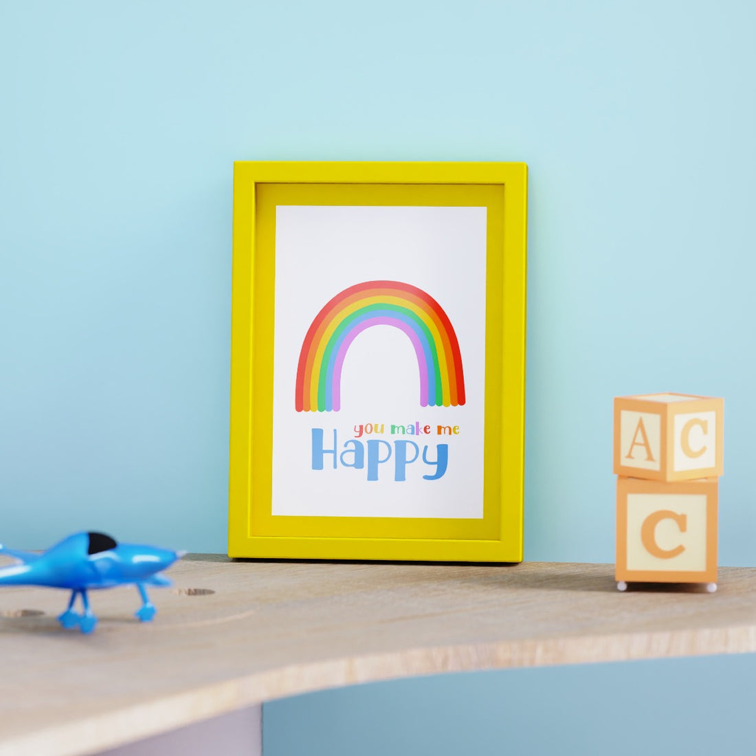 Rainbow Wall Print