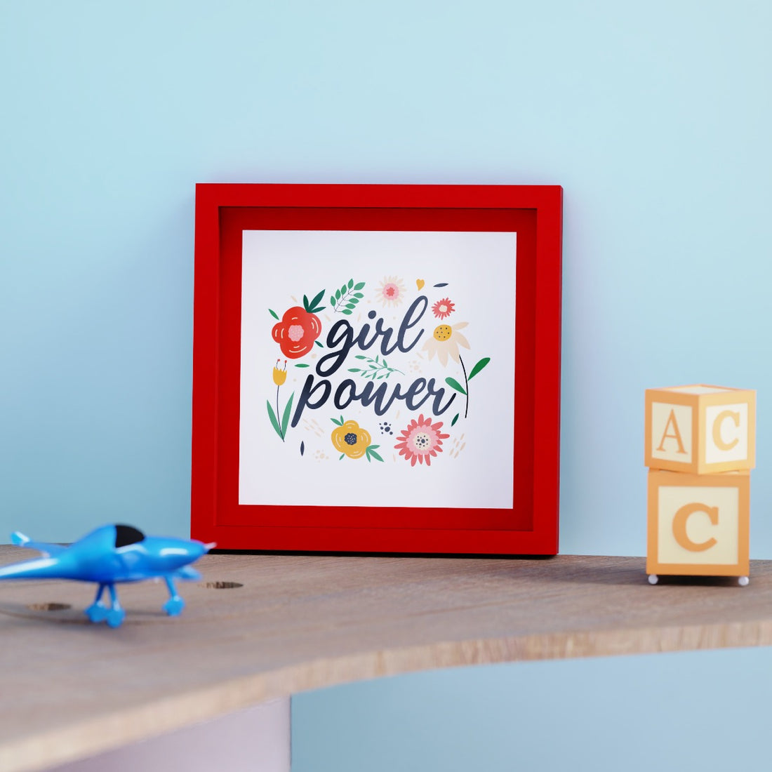 Girl Power Wall Print