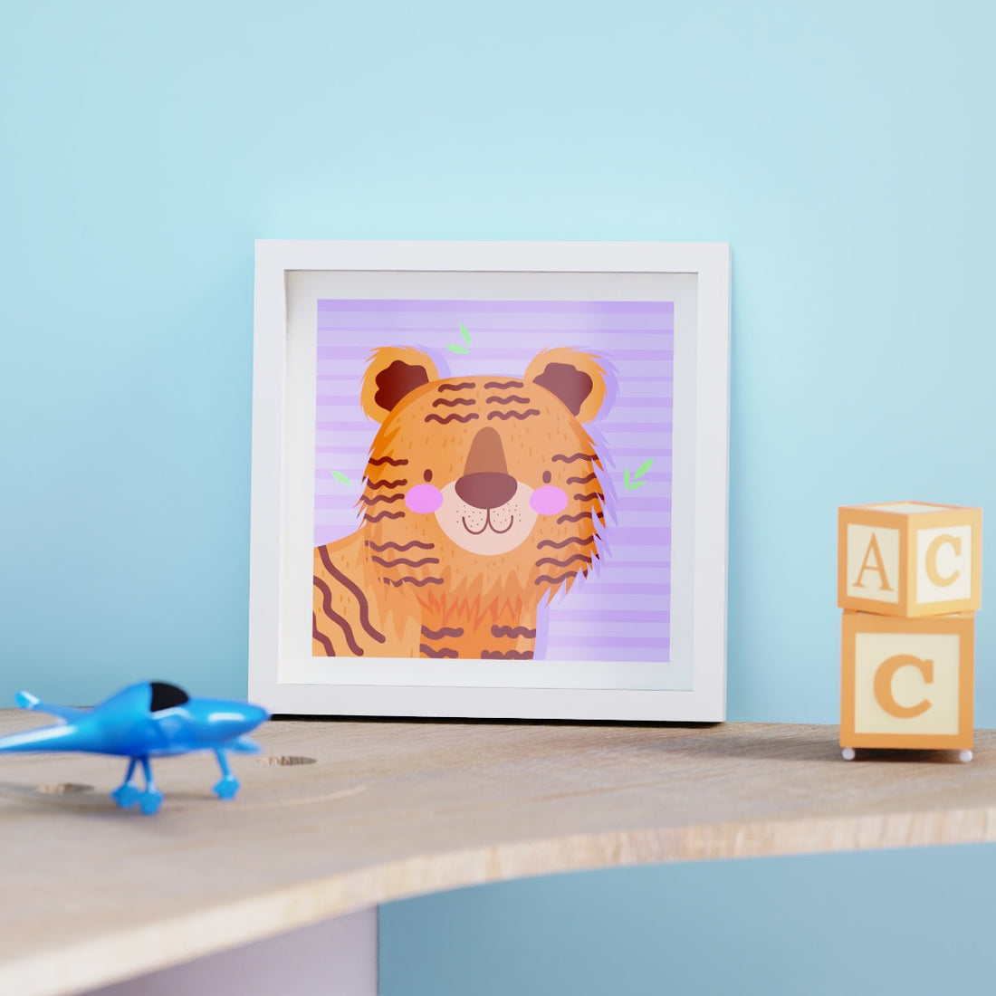 Tiger Wall Print