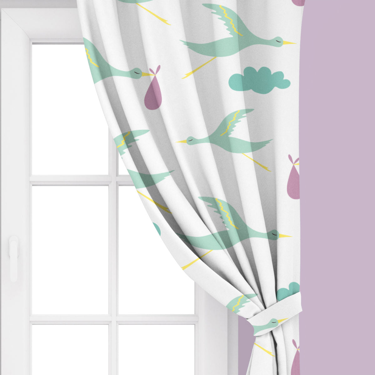 Stork Alert Curtains