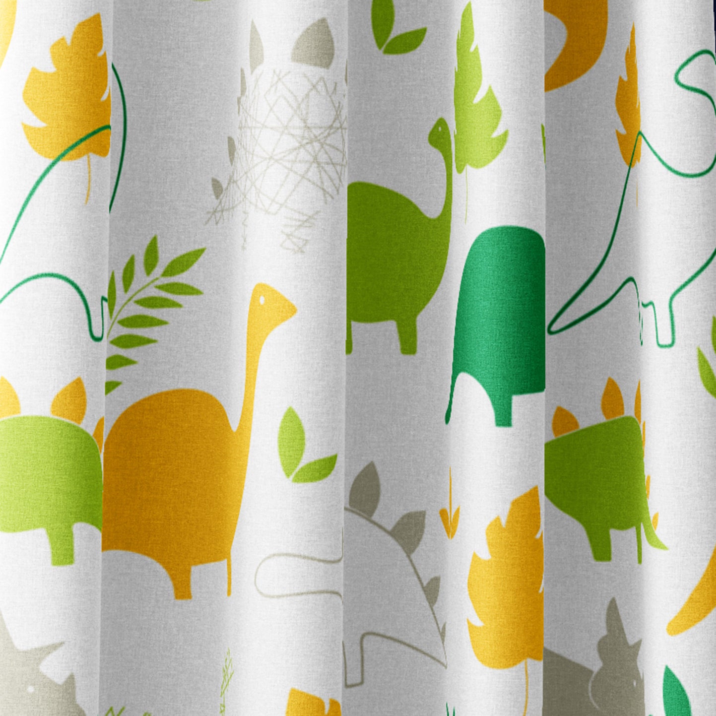 Dino Den Curtains