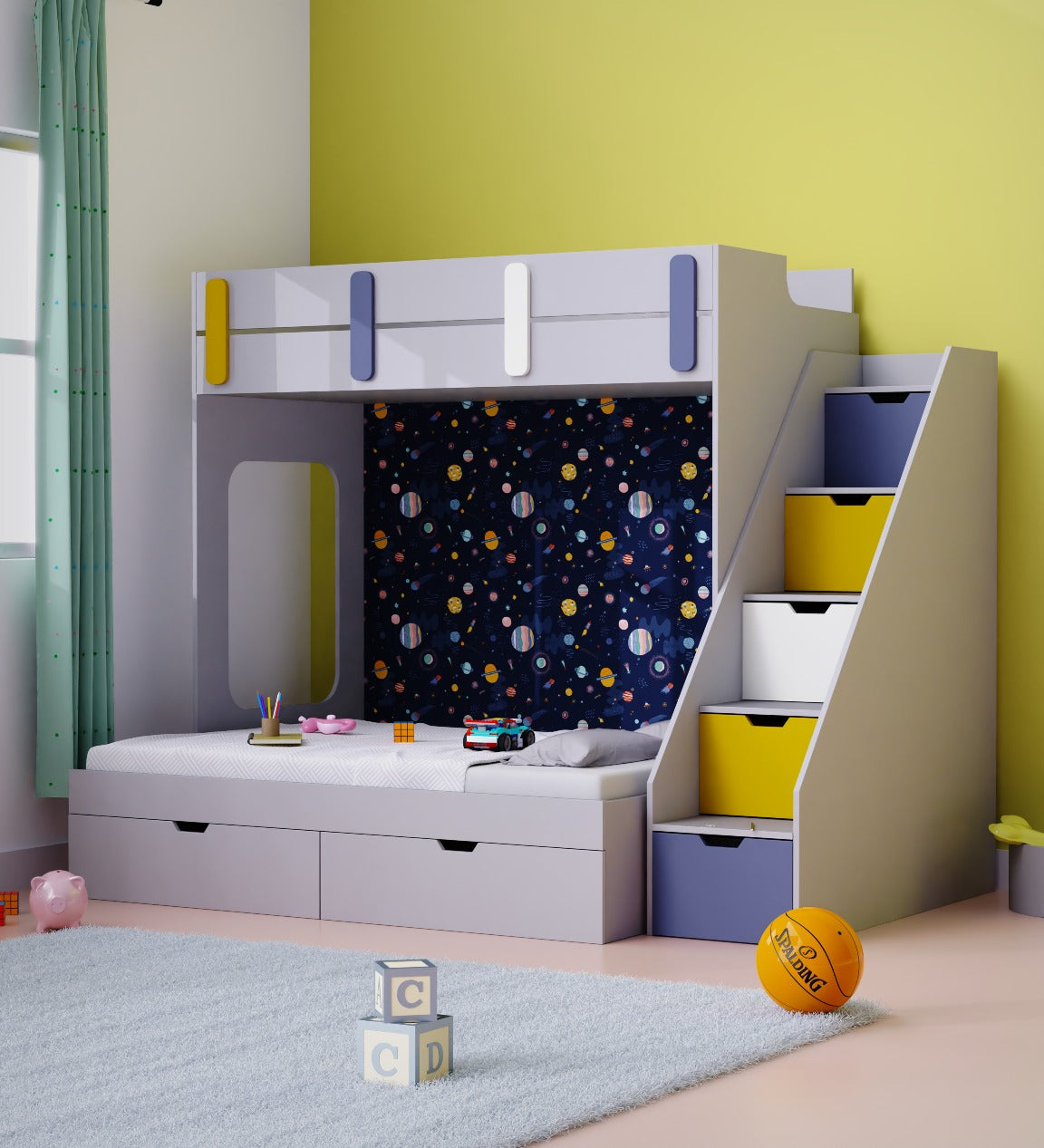 Pattern Dreams Bunk Bed