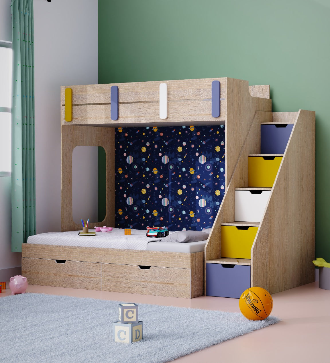 Pattern Dreams Bunk Bed