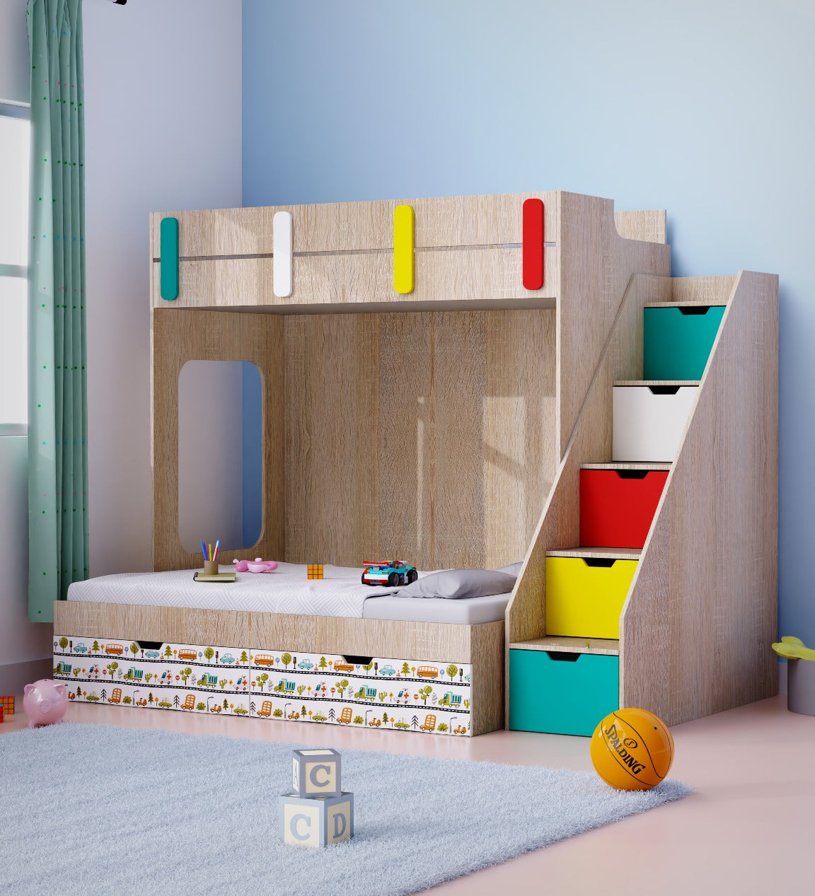 Pattern Dreams Bunk Bed