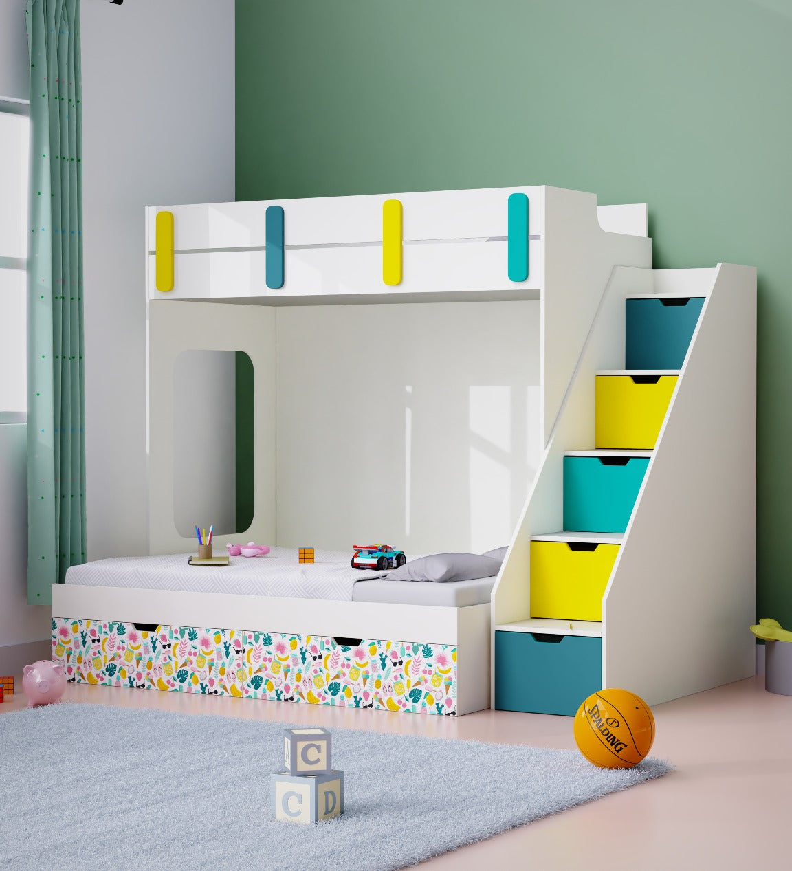 Pattern Dreams Bunk Bed