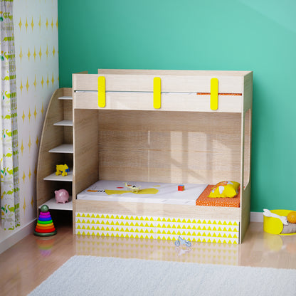 Pinwheels Storage Bunk Bed