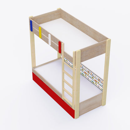 Pine Tree Single Size Bunk Bed