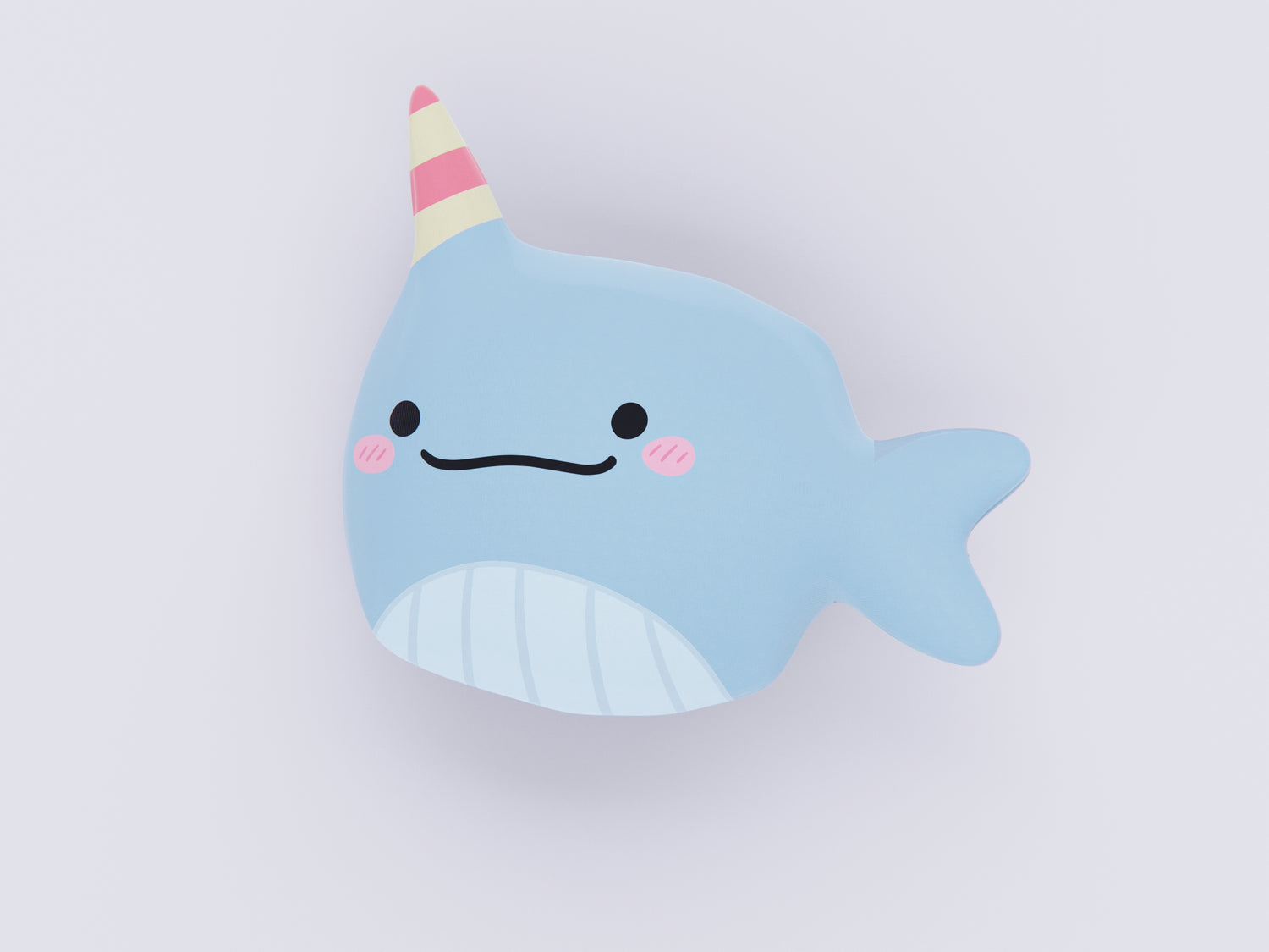 Narwhal Plushie Cushion