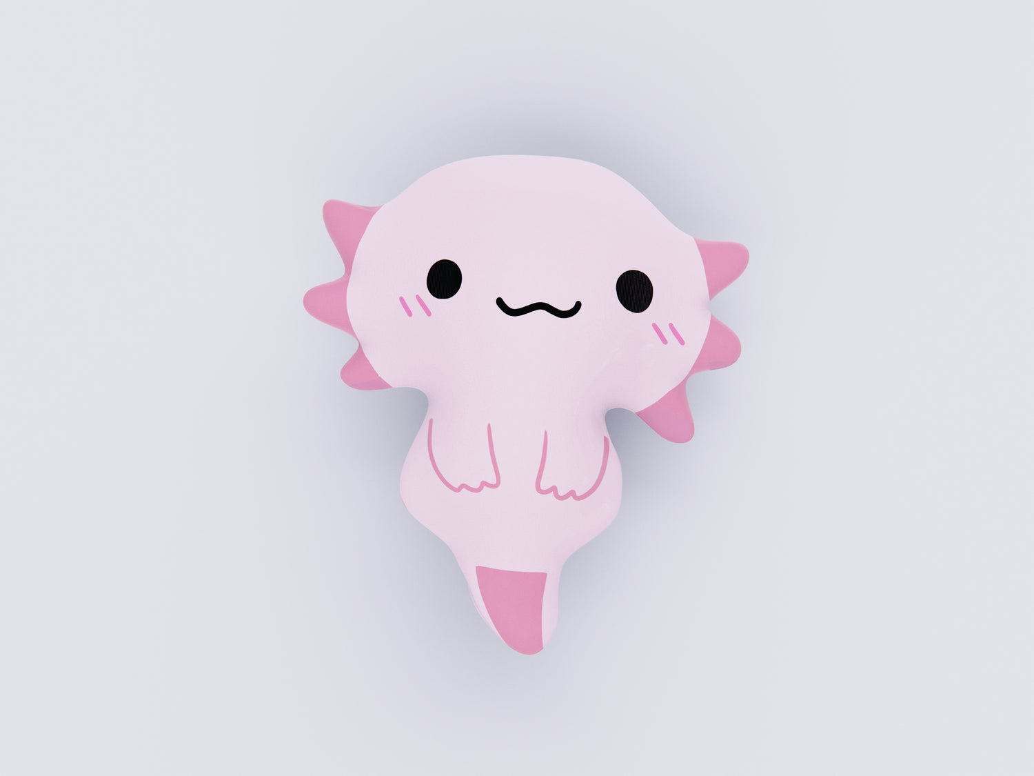 Axolotl Plushie Cushion