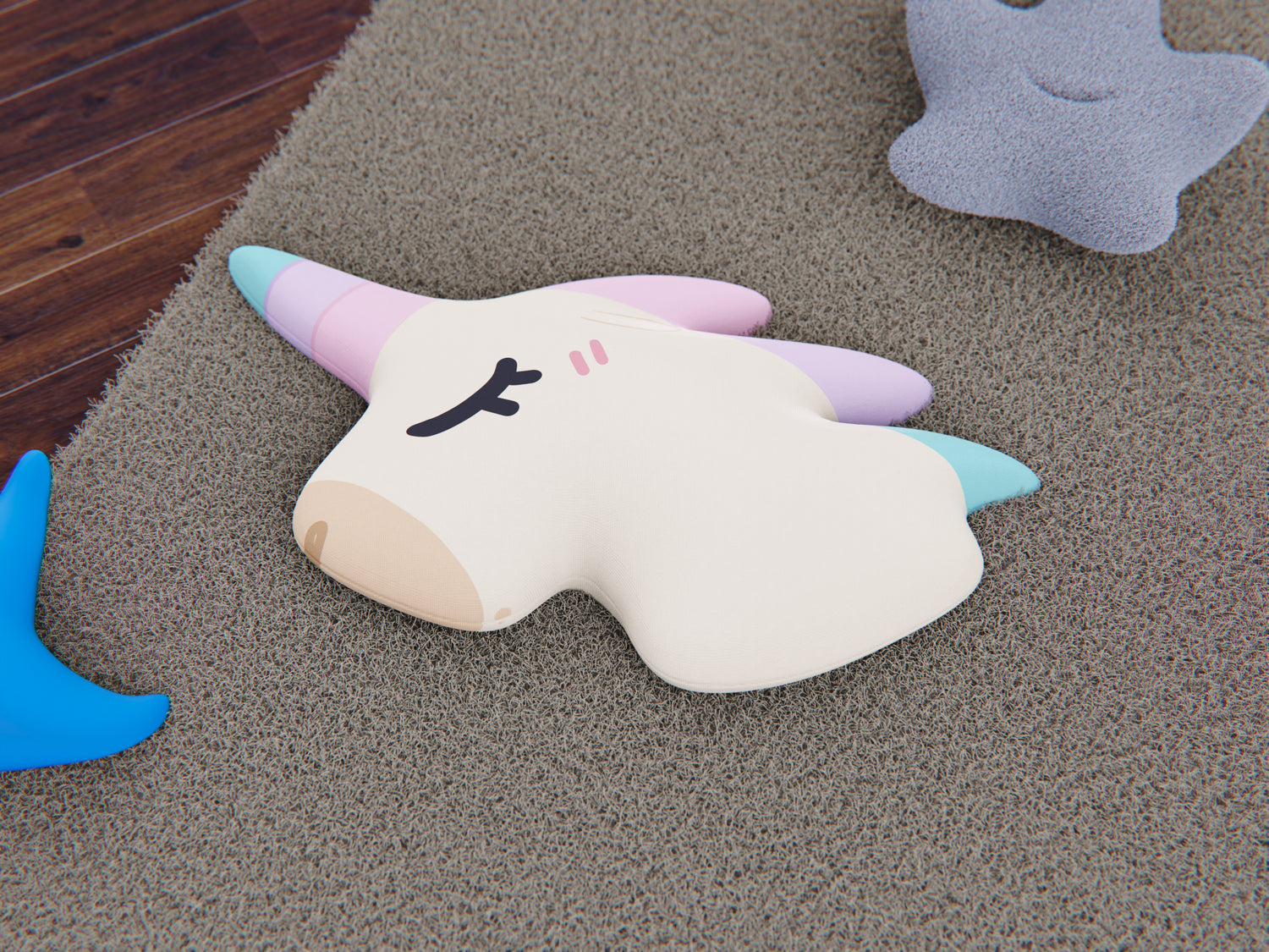 Unicorn Magic Plushie Cushion