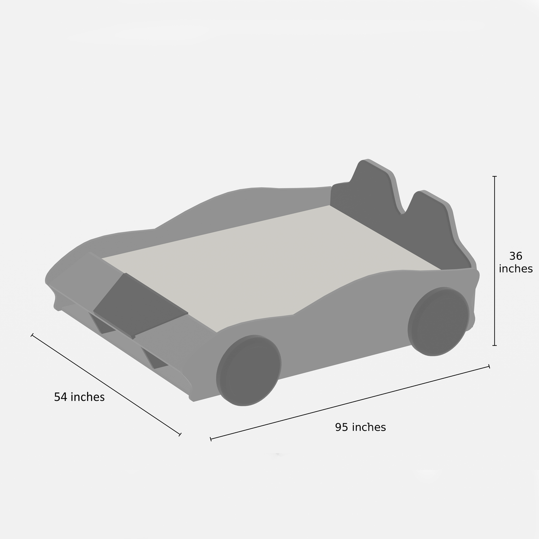 Flash Racer Car Bed