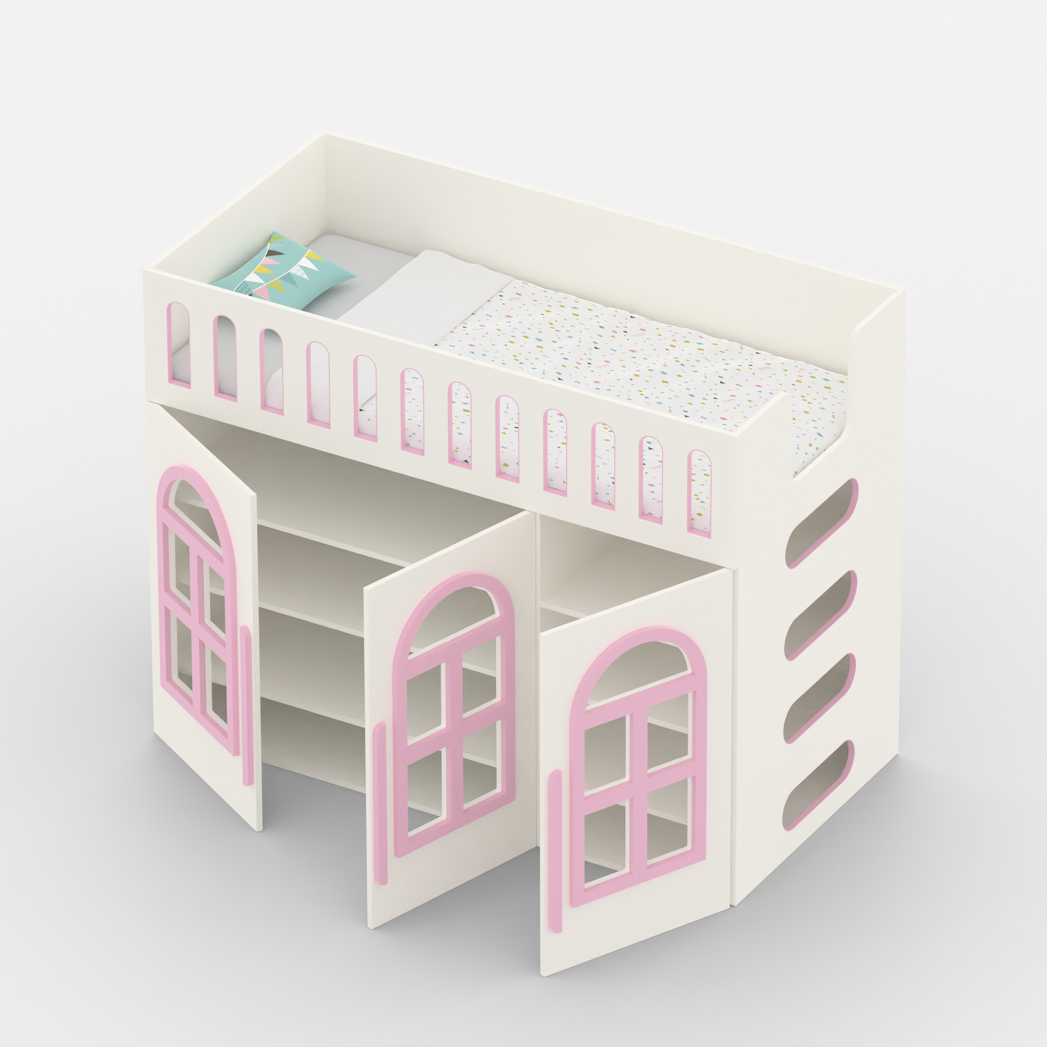 Little Library Loft Bed