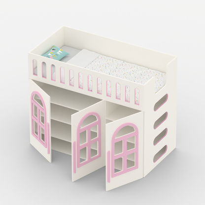 Little Library Loft Bed
