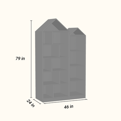Castle Cubby Bookshelf