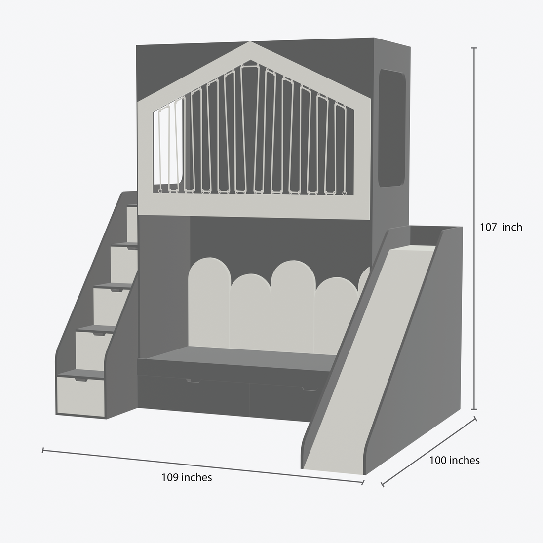WonderSlide Bunk Bed