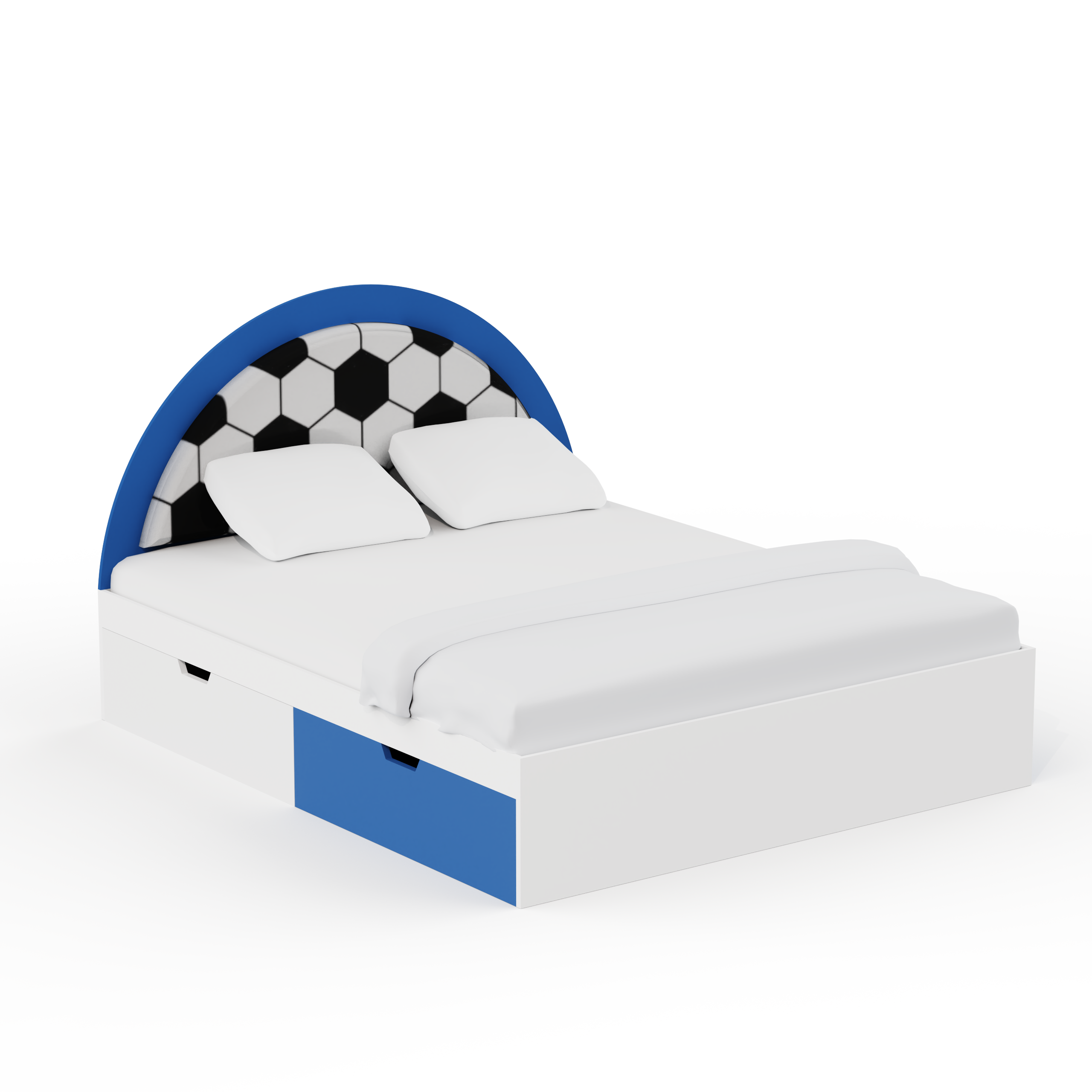 Soccer Mania Double Bed