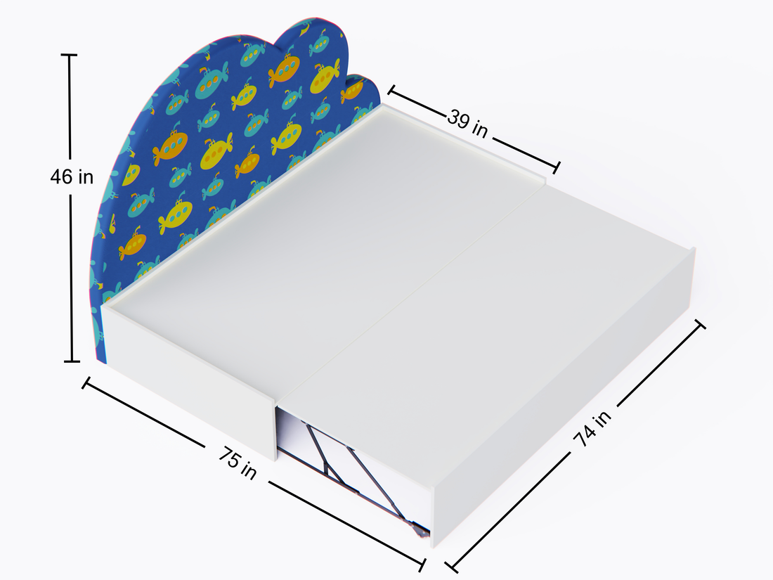 Starry Nights Trundle Bed