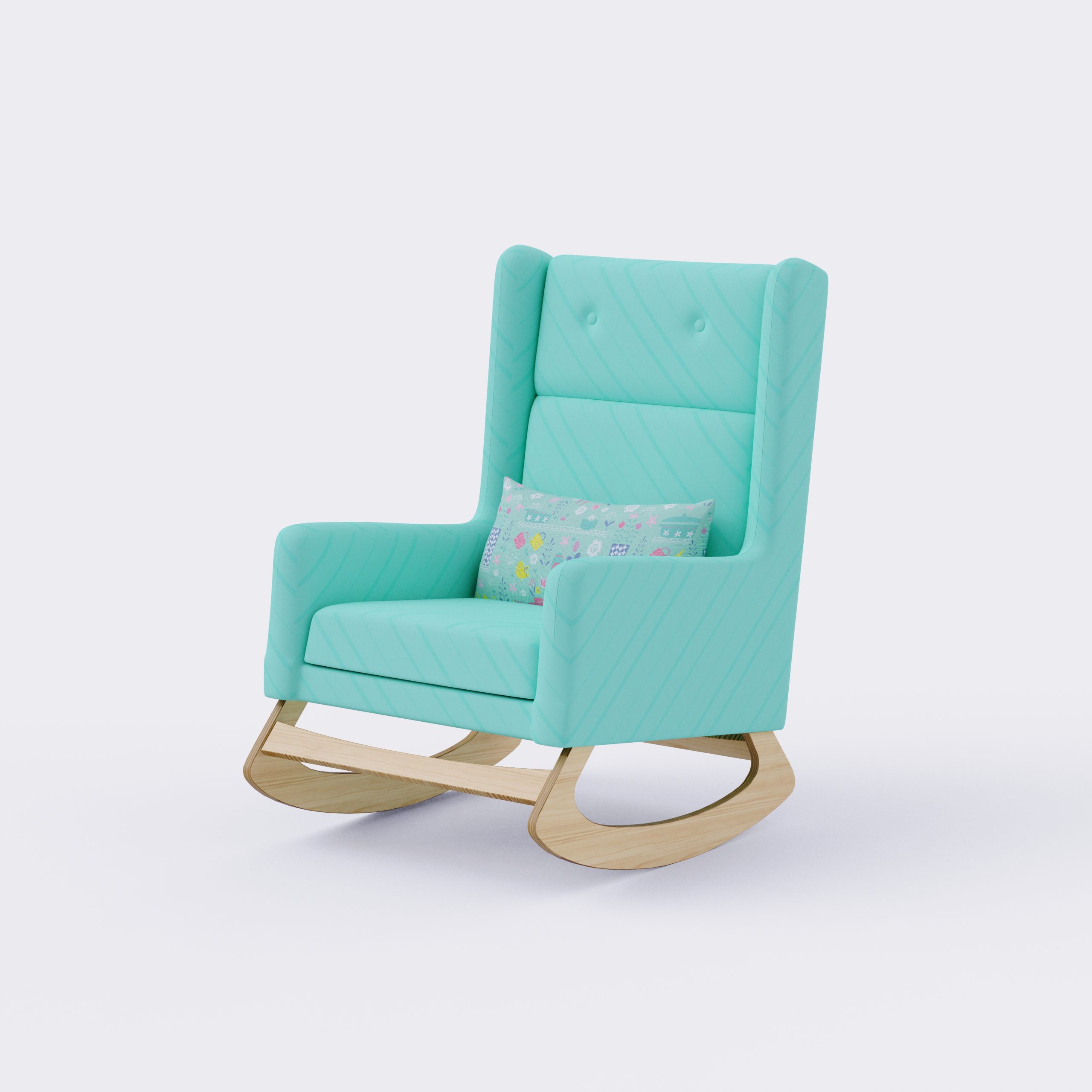 Adjustable Children's Chair Julle mint green - Original