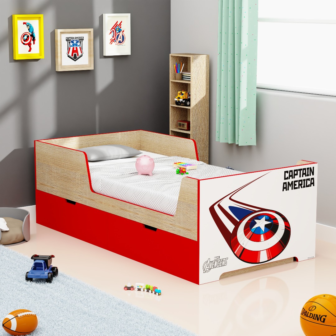 Captain marvel bed sale